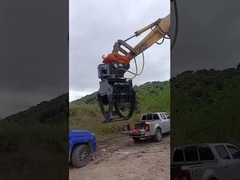 WuYing Excavator Grabber, Suit 5-10/11-16 Ton, Four-Claw Holding Wood Grabber