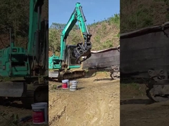 WuYing Excavator Grabber, Suit 5-10/11-16 Ton, Four-Claw Holding Wood Grabber