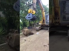YiTuo gỗ / Stone Grabber Suit 5-10 tấn Excavator