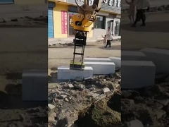 Máy đè đá / Máy đè đường cho máy đào