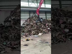 Máy khai quật sử dụng Lotus Grip, Hydraulic Lotus Heavy-duty Grab cho đá phế liệu