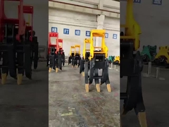 Excavator Mechanical Rock Grapple Mechanical Grab vòng quay nắm bắt