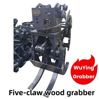 WuYing Excavator Grabber Five Claw Wood Grabber Suit cho máy đào 11-16 tấn