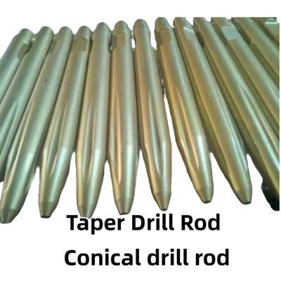 Xẻo búa Taper Drill Rod, conic Drill Rod cho máy đào hammer Breaker