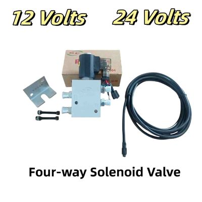 Ventil điện cực bốn chiều cho máy đào 12V / 24V