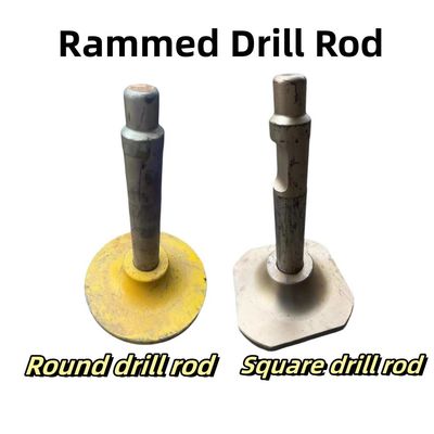 Quad / Round Rammed Hydraulic Breaker Drill Rod cho máy đào