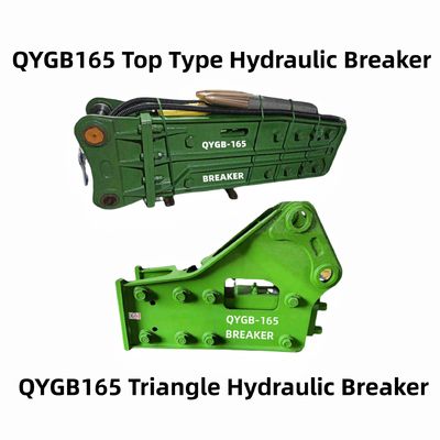 QYGB165 Hydraulic Rock Breaker Demolition Hammer 165 Chisel cho máy đào
