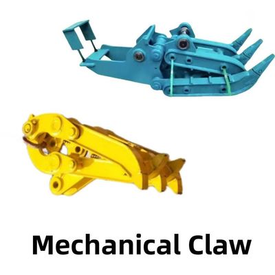 Đất di chuyển Excavator Grabber cơ khí quay đá nắm bắt