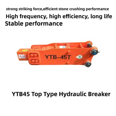 YTB45 loại hàng đầu Hydraulic Breaker 45 Chisel Suit 1.2-3.0 Tons Excavator