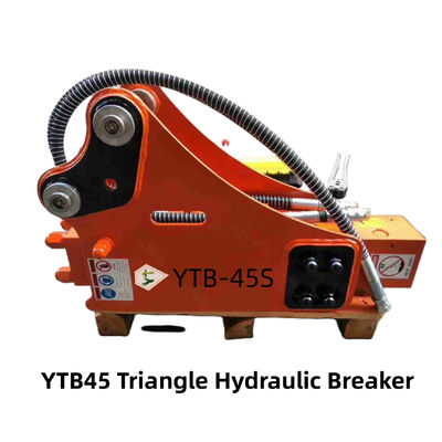 YTB45 Loại tam giác Hydraulic Breaker Hammer 45 Chisel Suit 1,2-3,0 tấn
