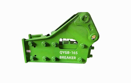 Máy đào thủy lực Quân phá đá QYGB165S Tam giác loại 165 Chisel cho 36-45 tấn