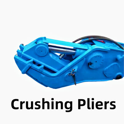 Hydraulic 28-35 Tons Excavator Concrete Pulverizer TD10F Cho việc phá hủy tòa nhà
