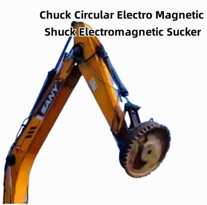 Máy trục điện từ tích hợp để xử lý kim loại